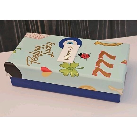 Piper K Key Chain Bag Charm Novelty Lucky Symbols 8 Ball Keychain Charm - Picture 4 of 4